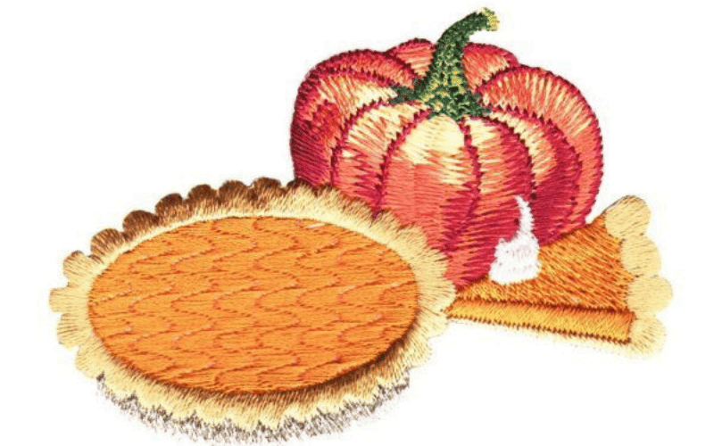 Embroidered Patches for Thanksgiving