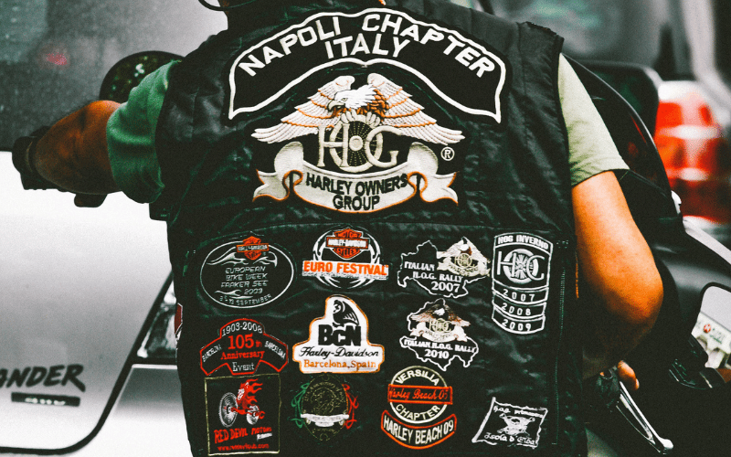 Rules on Wearing Biker Patches