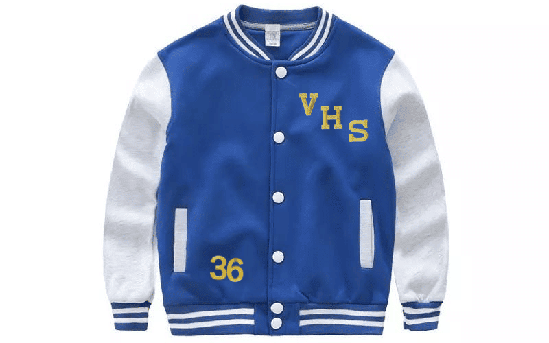 Varsity Jacket with Patches