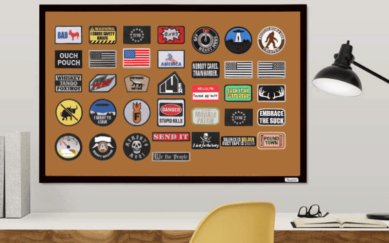 10 Ways to Display Your Patches