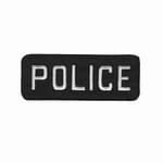 POLICE Iron on Patch – Sleeve Tag