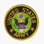 U.S. Army Iron On Military Patch Applique