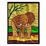 Elephant in Natural Environment Jungle Iron On Patch