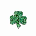 Sequined Green Shamrock St. Patrick’s Day Iron on Patch