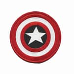 Captain America Shield Logo Iron on or Sew on Patch
