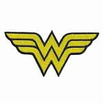 Wonder Woman Logo 2″H Iron on Patch – LIMITED