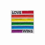 Love Wins Equality Iron On Patch