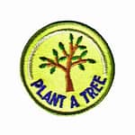 “Plant A Tree” #TeamTrees Iron On Patch