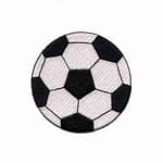 Large Soccer Ball Sports Iron On Patch – 3 Inches
