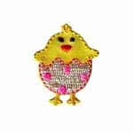 Easter Chick Iron On Patch Applique