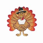 Thanksgiving Turkey Iron on Patch