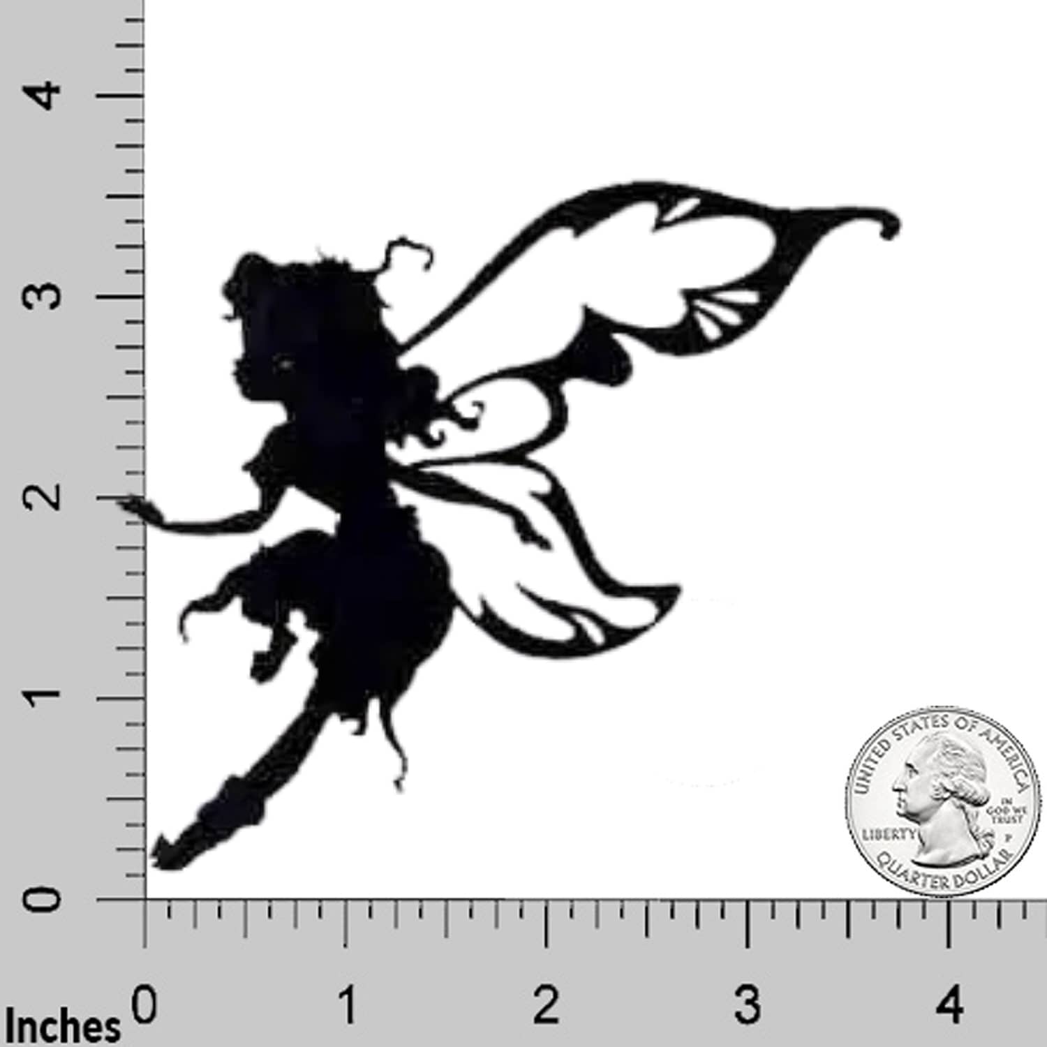 tinkerbell silhouette printable