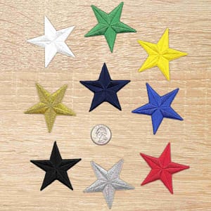 Star Sew/Iron on Patch – Popkiller