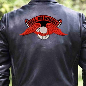 Pow Mia Eagle Patch, Large Patches for Back of Motorcycle Jackets and Vests