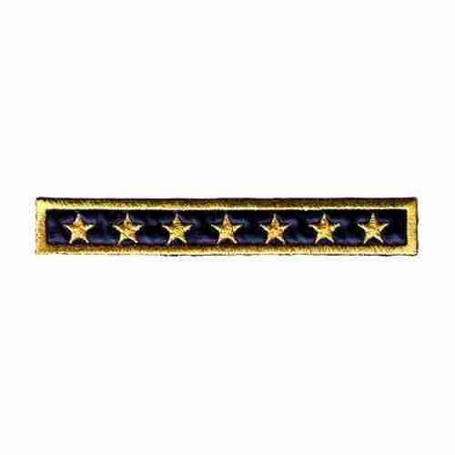 Military Star Bar Patch 1167 500