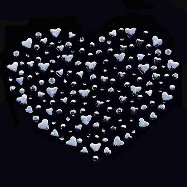 Hearts of Hearts Rhinestone Hotfix Applique