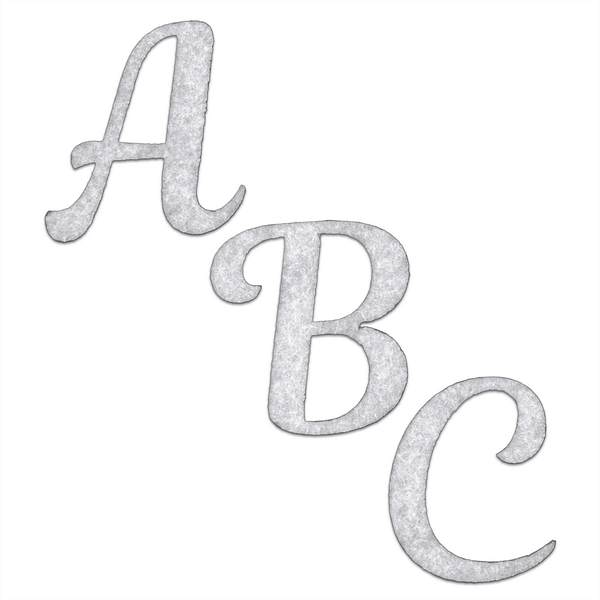 Wholesale glitter iron on letters For Custom Made Clothes 