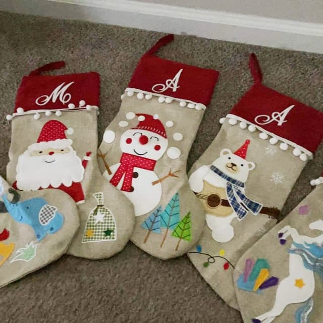 Creative decorations With Christmas Iron on Patches