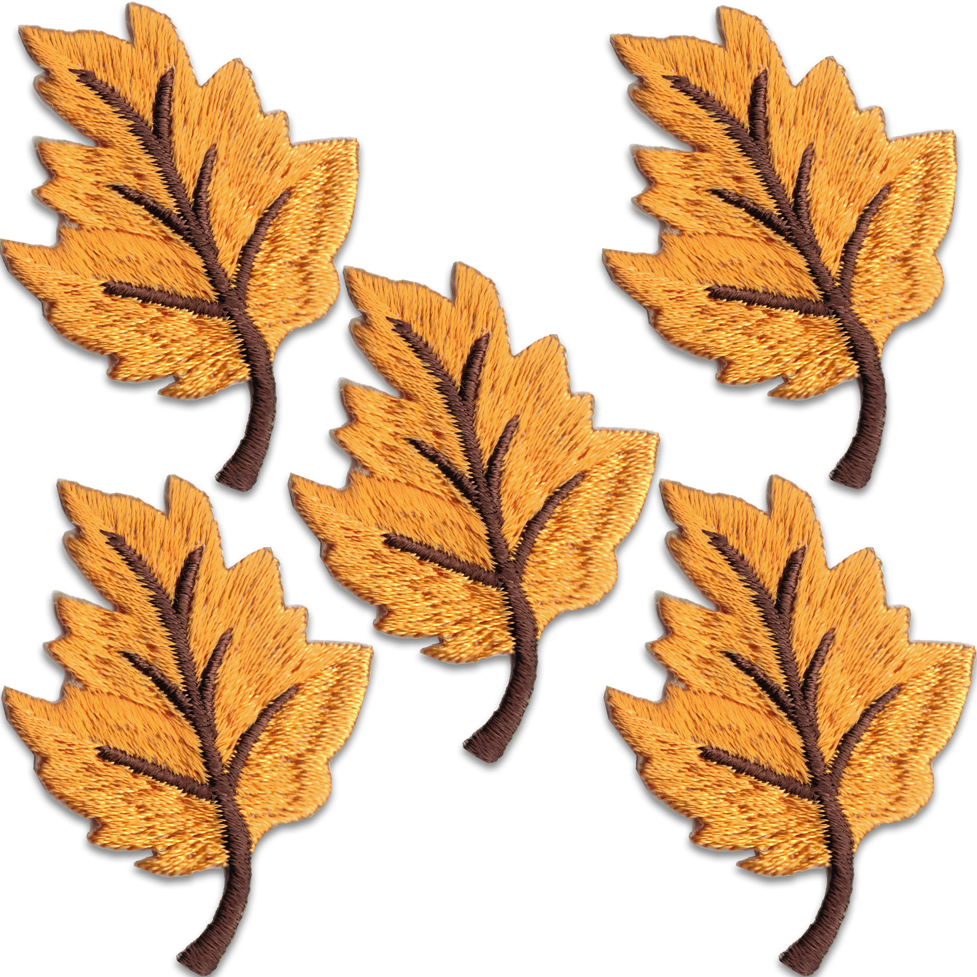 Multi-Colored Flower Patches (5-Pack) Flower Embroidered Iron On Patch  Appliques - Laughing Lizards